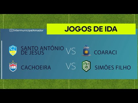 TABELA DAS QUARTAS DE FINAL - JOGOS DE IDA 02/11 | INTERMUNICIPAL 2025