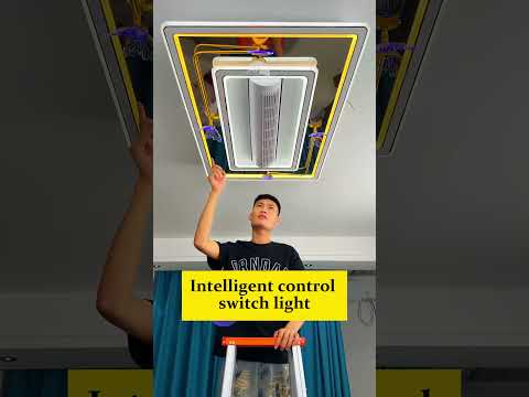 ceiling bladeless fan light #ledstriplights #lampfactory #ledstrips #lightingfactorys #lights