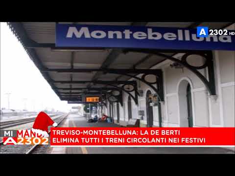 Mi Manda A2302 anche stasera del 2 febbraio - I nuovi tagli della Treviso-Montebelluna