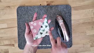 DIY Corner Bookmark | Easy Sewing Tutorial for Beginners 📖