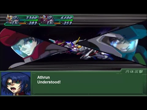 Super Robot Wars Alpha 3 - Freedom Gundam All Attacks (English Subs)