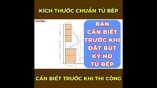 Khám phá ngay Thế nào là KÍCH THƯỚC tủ bếp chuẩn và các sắp xếp tủ bếp theo tam giác 3 ĐỈNH là gì ?