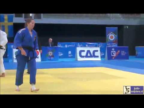 Judo 2013 European Open Madrid: Denisenkova (RUS) - Marzok (GER) [-70kg] bronze