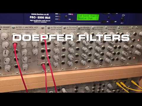 Doepfer filter comparison / shootout