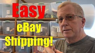 eBay Shipping Made Easy! Retiree eBay Help ! #3