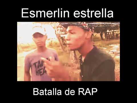 Esmerlin estrella improvisando Freestyle tremenda batalla de Rap