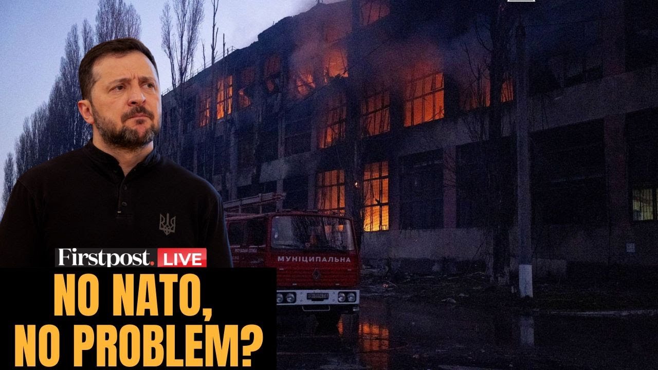 LIVE: Zelensky Offers to Drop NATO Bid for Peace Deal | Russia Ukraine War | N18G