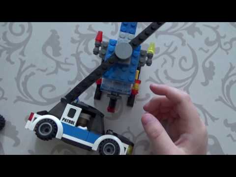 ПОЛИЦЕЙСКАЯ МАШИНА игровой конструктор Арт.23307 ПАТРУЛЬ AUSINI LEGO - ЗАЩИТА ГОРОДА