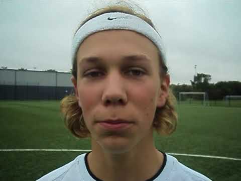 Karlslunde Skoles anfører, Philip Burlin, efter kampen