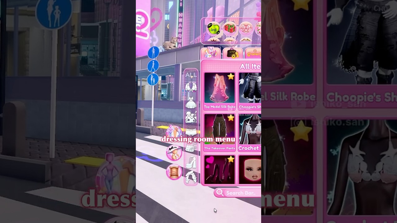 ‼️NEW DRESSING ROOM HACK IN DTI!!💗 #dresstoimpress