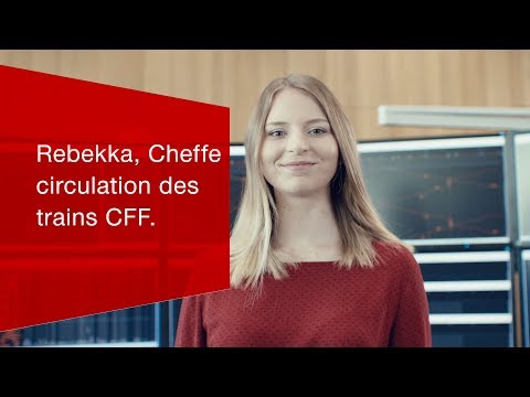 Rebekka, Cheffe circulation des trains CFF.