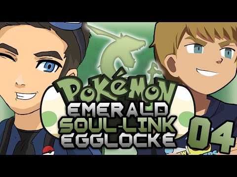 THE HARDEST GYM BATTLE EVER! Pokemon Emerald Soul Link Egglocke Part 04 w/ HDvee & PokeMEN