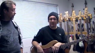 Video thumbnail for Pat Wilkins and Joe Iaquinto Demo a WRTP Bass by Wilkins RoadTested Basses and Guitars