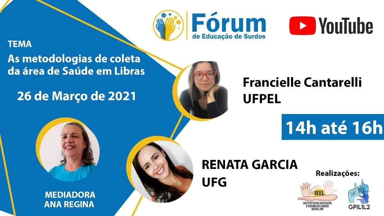 Fórum de Educação de Surdo - Março - PARTE 1