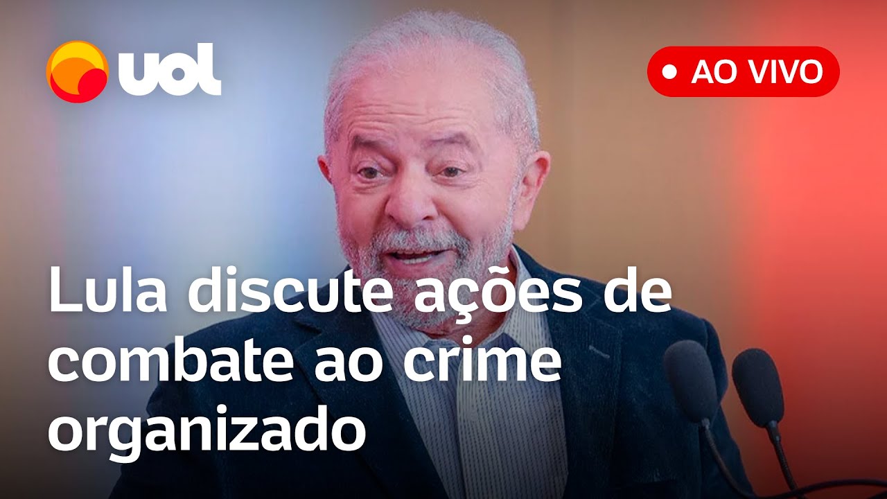 Lula e ministro Lewandowski falam ao vivo sobre ações de combate ao crime organizado; acompanhe