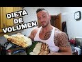 DIETA DE VOLUMEN - 3800 kcal