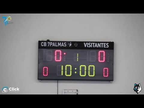 CADETE MASCULINO: CB 7 Palmas - Santa Lucia