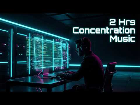 2 Hours Cybernetic Ambient Music | Professional Focus for Coders & Engineers