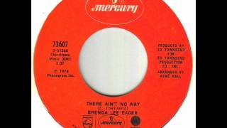 Brenda Lee Eager - There Ain&#39;t No Way.wmv