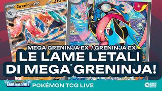 Mega Greninja ex/Greninja ex | LE LAME LETALI DI MEGA GRENINJA! | Pokémon TCG Live