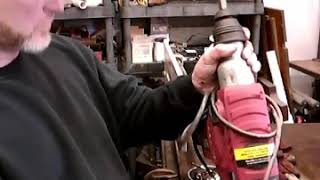 Hammer drill bit stuck in the drill Harbor Freight brand