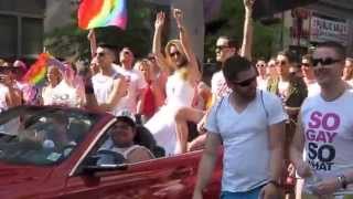 Consuelo Costin Appearance at NYC Pride 2014