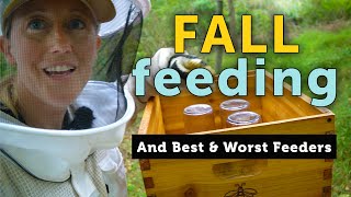 EVERYTHING ABOUT FEEDING BEES IN THE FALL - 2:1 vs 1:1 Syrup • My Fav Feeders & How to Use Them