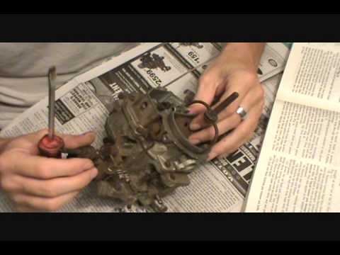 Rebuilding Carter BBD carburetor, part 2