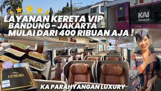 Download lagu 5-STAR SERVICE BANDUNG - JAKARTA TRAIN‼️Riding the Parahyangan Luxury Train is Totally Worth It mp3