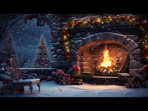 Cozy Fireplace Ambience - Sleep Instantly in 3 Minutes with Crackling Fire - Burning Fireplace