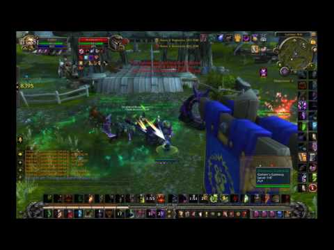 WoW Legion PvP Gameplay Patch 7.2 - Super fun AB game on Affliction warlock!