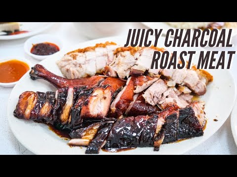 88 Especialista em carne assada de Hong Kong - lindas carnes assadas no carvão que você simplesmente não consegue resistir