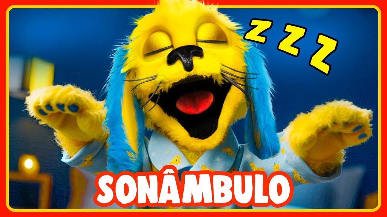 TEM UM SONÂMBULO EM CASA *Quem será? | Desenho Infantil - Hora do Mostarda