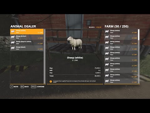 Thornton Farm * Episode 9 * First Animals on the Farm - 50 Sheep * Farming Simulator 19