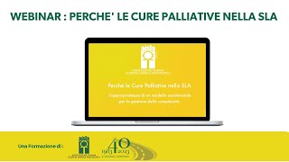 PERCHE' LE CURE PALLIATIVE NELLA SLA