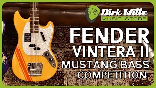 Video thumbnail for Dirk Witte - Fender Vintera II 70's Competition Mustang Bass Competition Orange by Dirk Witte Music Store