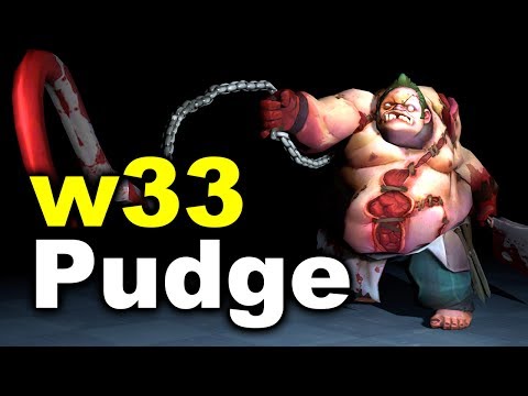 w33 PUDGE! - EU 8500 MMR DOTA 2