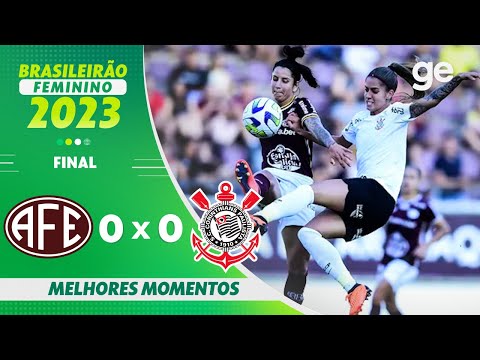 Gols e lances de Ferroviária-SP x Corinthians