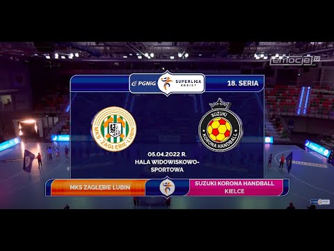 18. Seria MKS Zagłębie Lublin - Suzuki Korona Handball Kielce SKRÓT