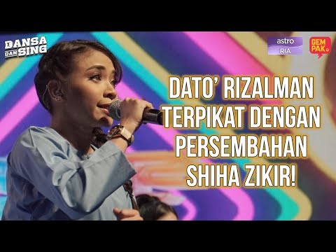 SHIHA ZIKIR - HUTANG | DATO RIZALMAN TERPIKAT DENGAN PERSEMBAHAN SHIHA! | #DDS - MINGGU 3
