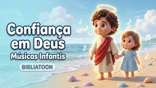 Playlist Gospel Infantil 🌊 Confiança em Deus Todos os Dias | BIBLIATOON
