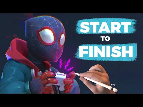 HOW TO PAINT A CHARACTER IN 7 STEPS