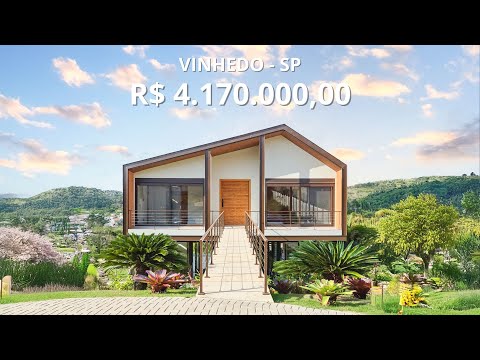 NÃO É UM FILME, ESSA CASA DE ALTO PADRÃO EM VINHEDO É REAL!