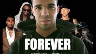 Drake ft. Kanye West, Lil Wayne, Eminem, &amp; Jay-Z - Forever (remix)