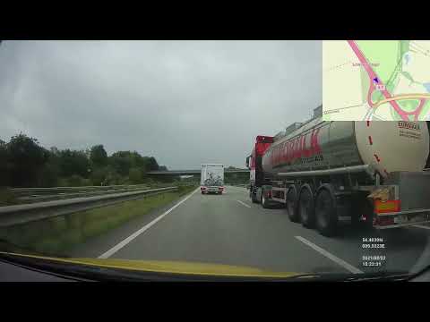 Germany. Motorway A7, Handewitt — Maschener, 2021, 1x