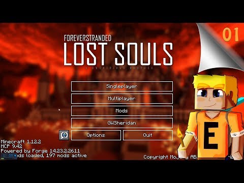 Forever Stranded Lost Souls EP01 - Getting Started (Modded Minecraft)