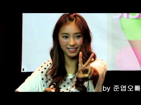 [FANCAM] 120722 SISTAR Bora @ Synnara Fansign Event