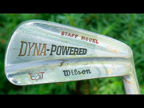 1960 Wilson Dyna-Powered Staff Irons - Forged Blades - The Vintage Golfer