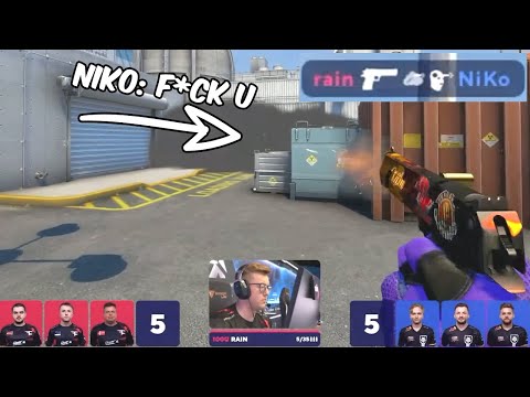 NiKo: f*ck you rain