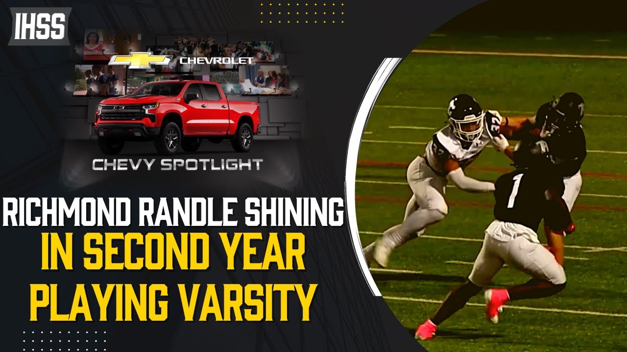 Richmond Randle Excels at Football in Year 2 of Varsity Ball